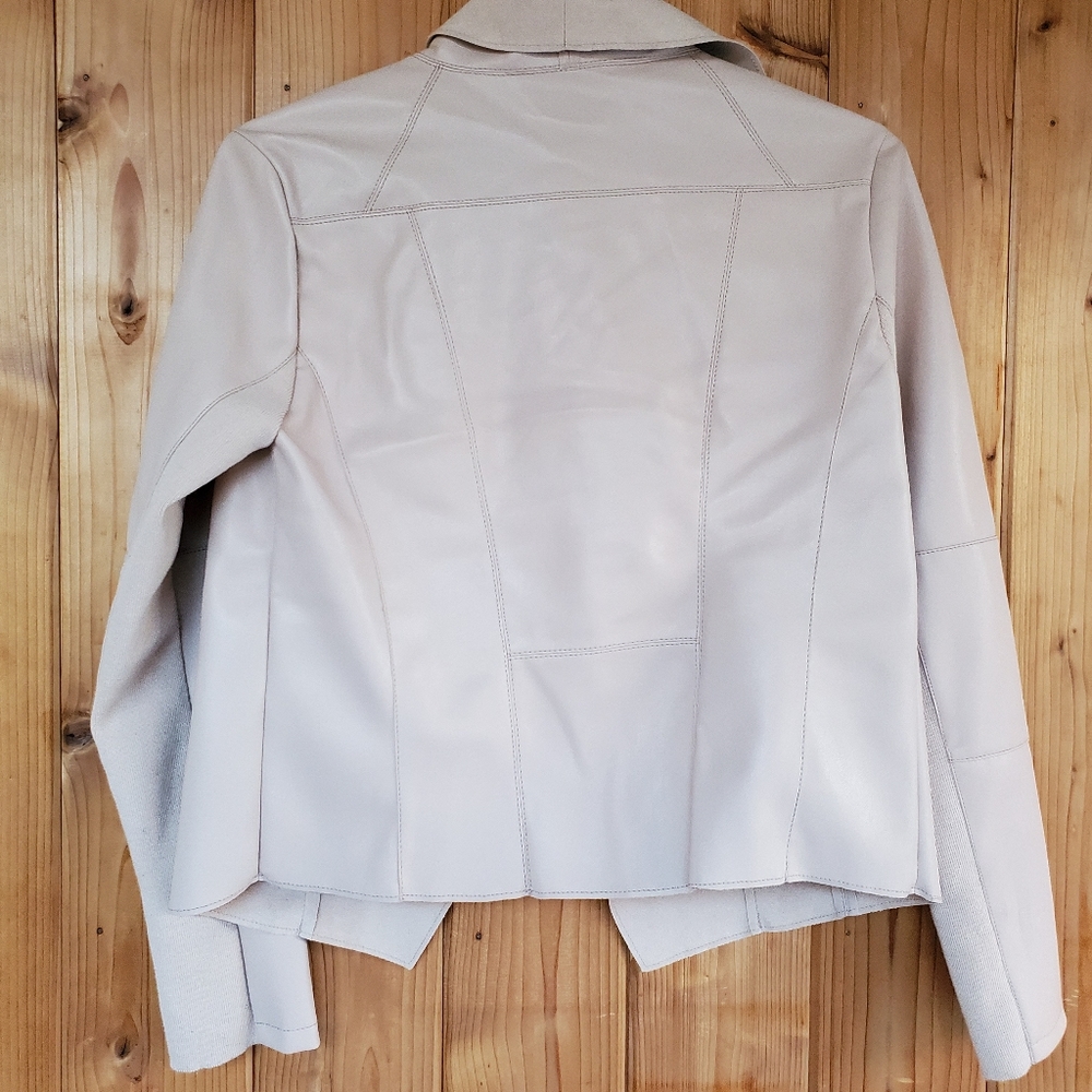 Pink leather jacket - Picture 5 of 5